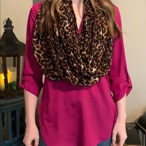 Leopard Infiniti scarf